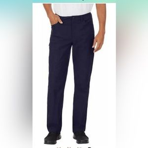 Eddie Bauer Fleece Lined Tech Pants-Dark Blue